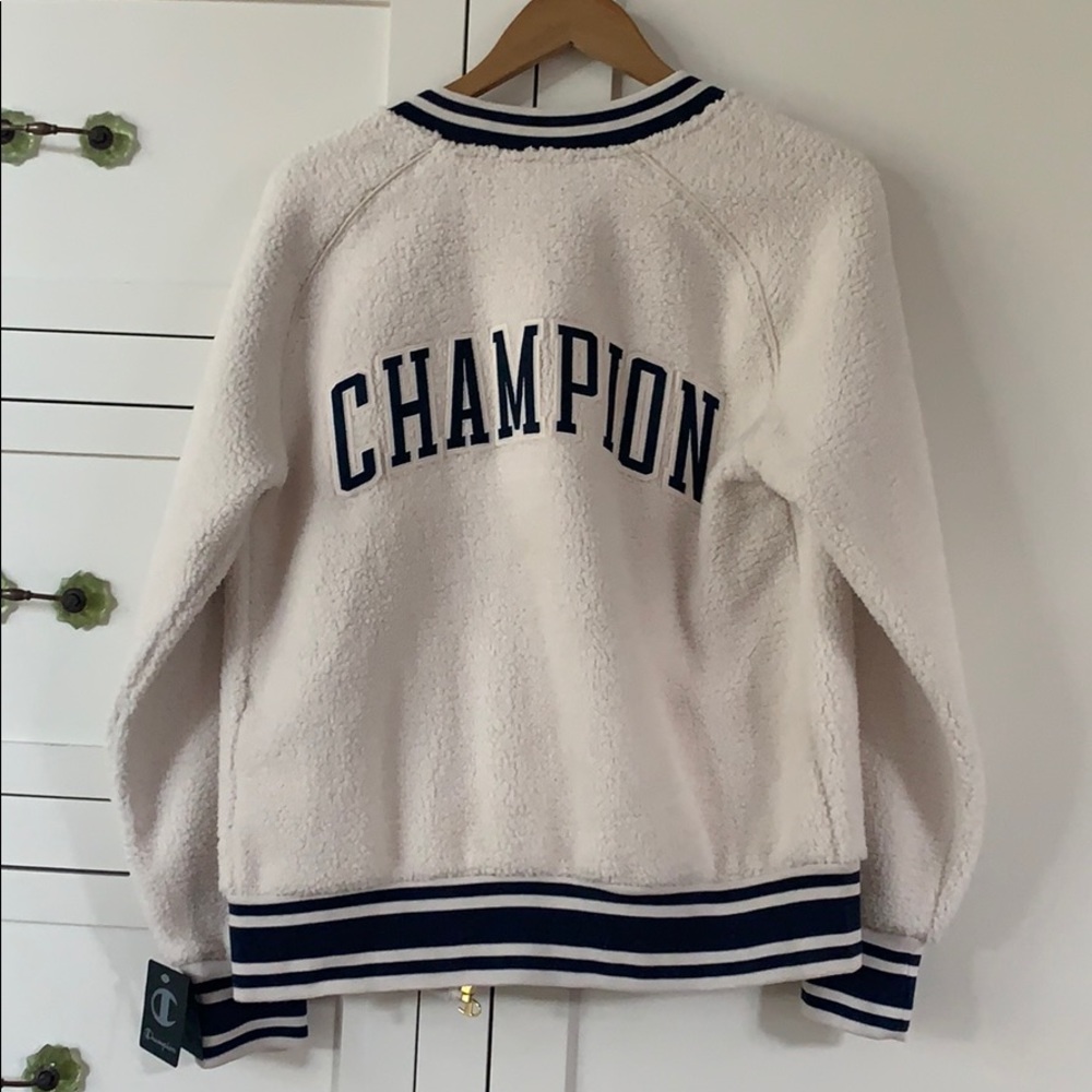BRAND NEW champion sherpa full zip jacket